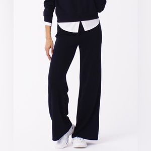 Spanx Air Essentials Best Selling Wide Leg Pant Very Black Small Petite NWOT